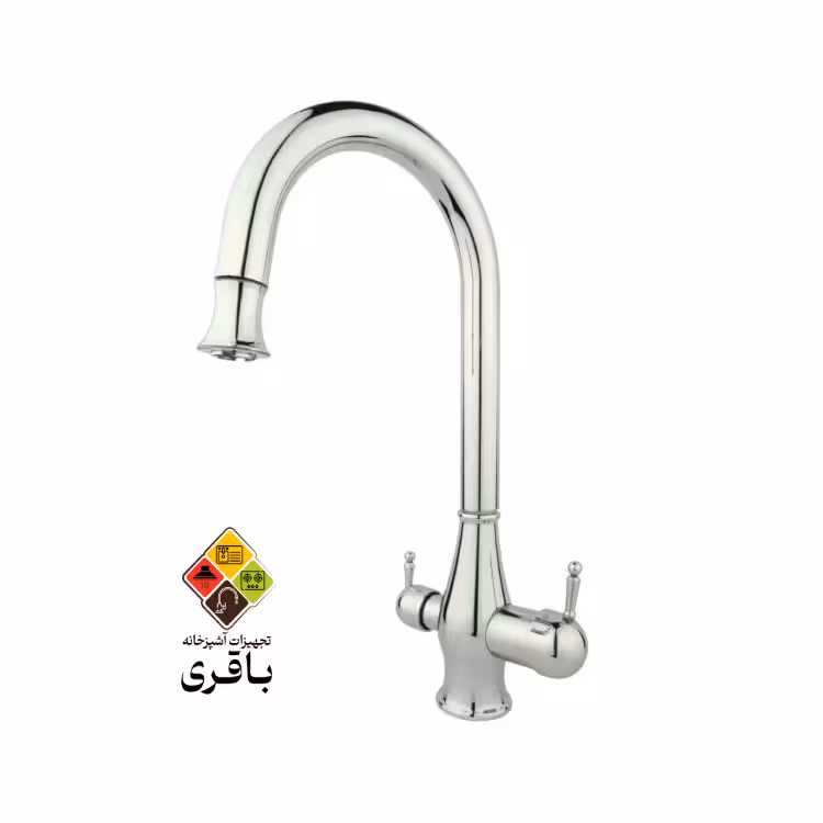 شیر ظرفشویی تصفیه دار راسان مدل رزا کروم