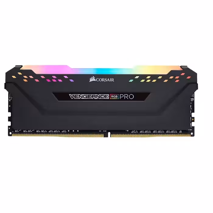 رم دسکتاپ DDR4 تک کاناله 3200 مگاهرتز CL16 کورسیر مدل Corsair VENGEANCE RGB PRO ظرفیت 8 گیگابایت