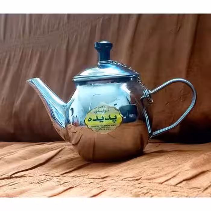 قوری استیل نیم لیتری پدیده ( کتری استیل ) ورق ضخیم و سنگین