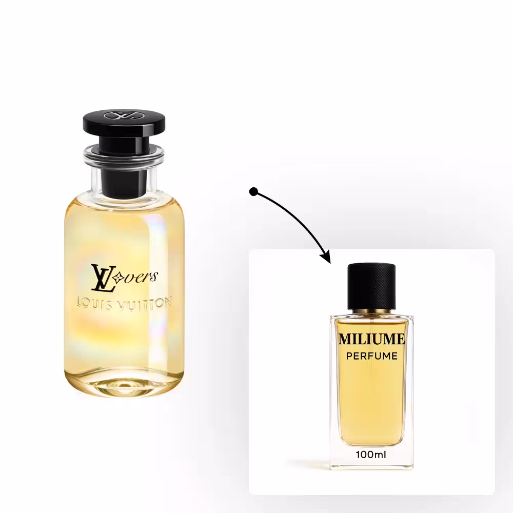 اسانس عطر Louis Vuitton Lovers برند Argeville - کد 1139 - لویی ویتون لاورز 100ML - میلیوم پرفیوم