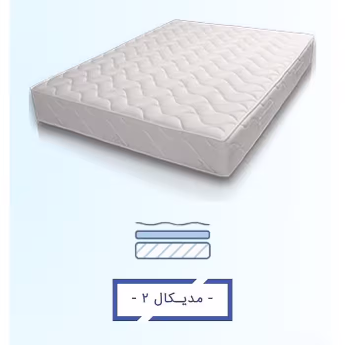 تشک تخت رویا مدل مدیکال 2 سایز یک نفره 120 