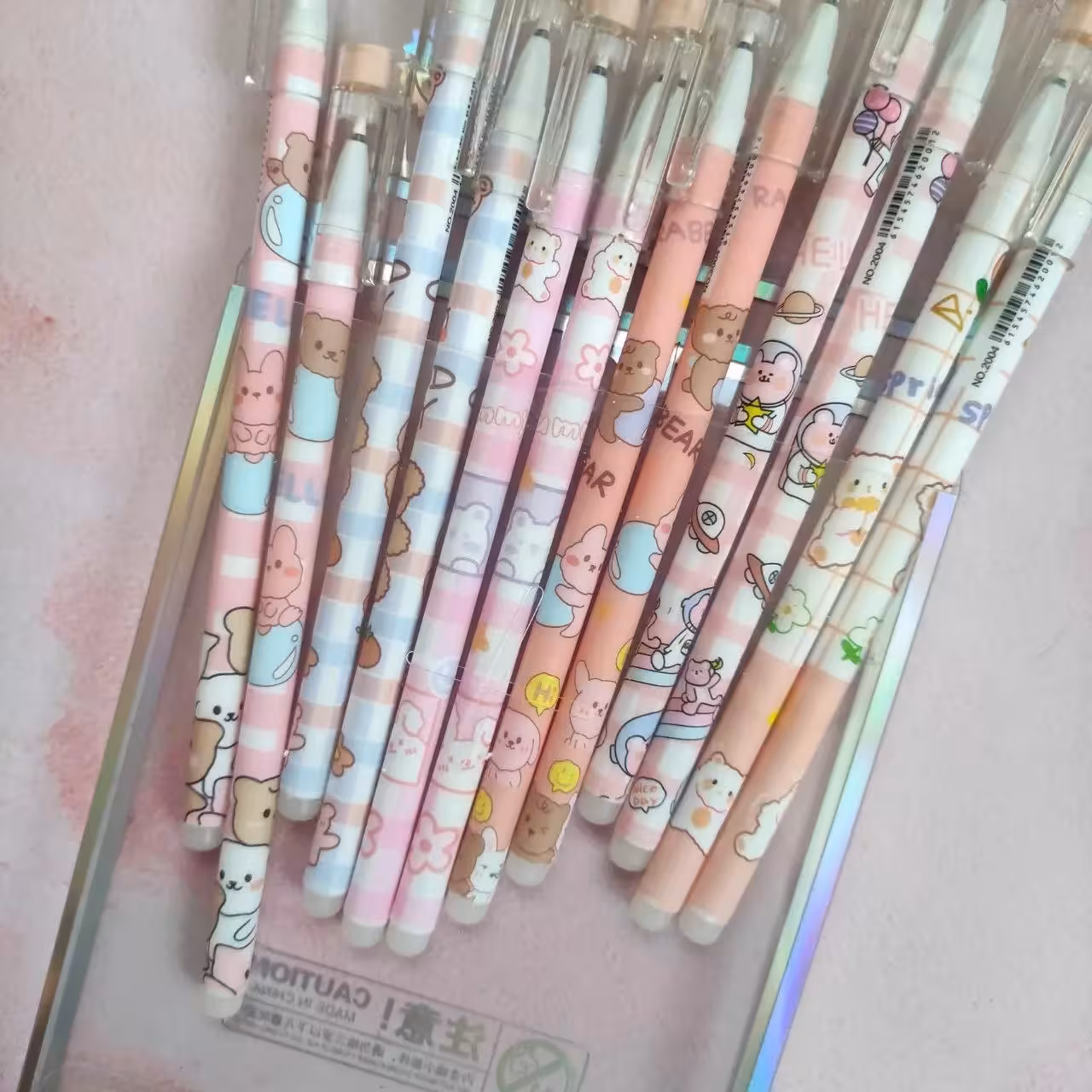 روان نویس پاکندار طرح تدی با جوهر ژله ای فروش به صورت تکی