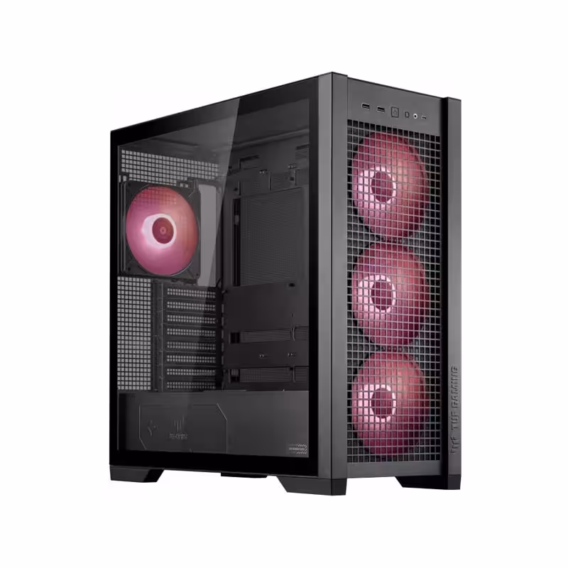 کیس کامپیوتر ایسوس مدل  TUF Gaming GT302 ARGB BK