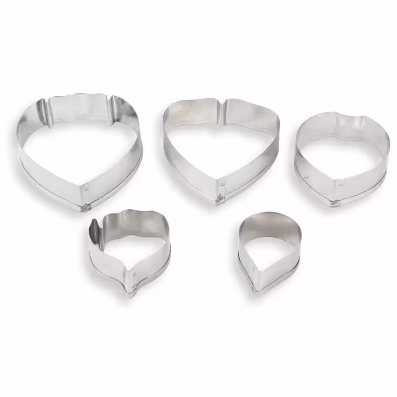 بودکور ست کاتر گلسازي 5 تايي پيوني 230029