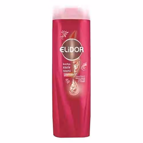 شامپو سر کراتینه الیدور ELIDOR – KERATİN TERAPİSİ حاوی روغن مارولا 400 میل