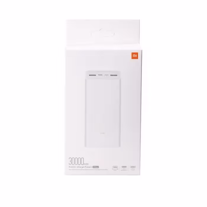 پاوربانک شیائومی ظرفیت 30000 میلی آمپر30000mAh PB3018ZM طرح اصل