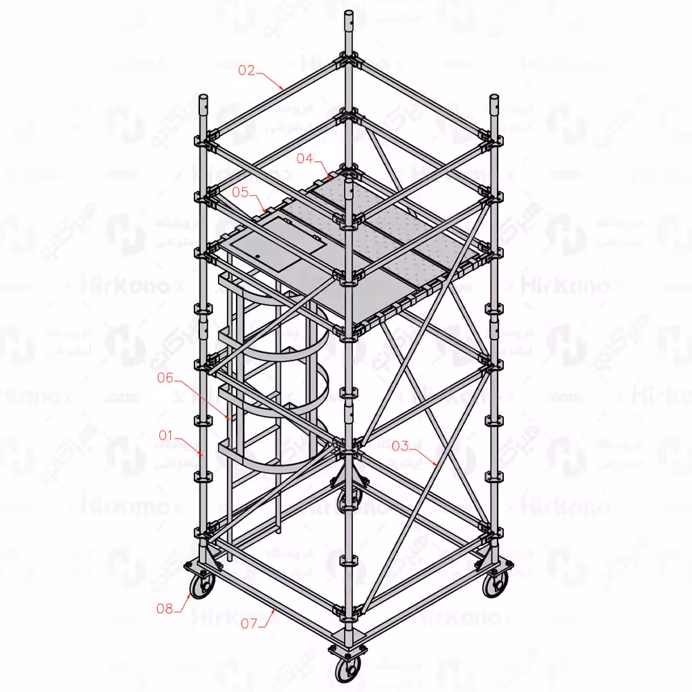 برجک زودبست - 4 متری
