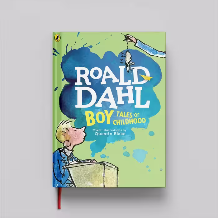 کتاب Roald Dahl Boy Tales of Childhood جلد سخت (HARDCOVER)