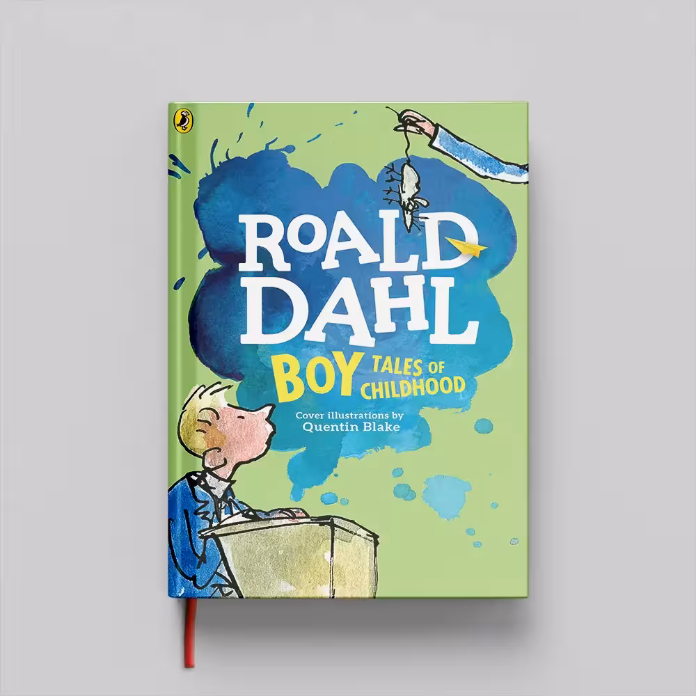 کتاب Roald Dahl Boy Tales of Childhood جلد سخت (HARDCOVER)