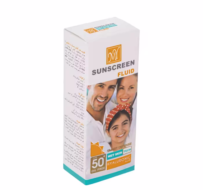فلوئید ضد آفتاب مای فاقد چربی بی رنگ spf50