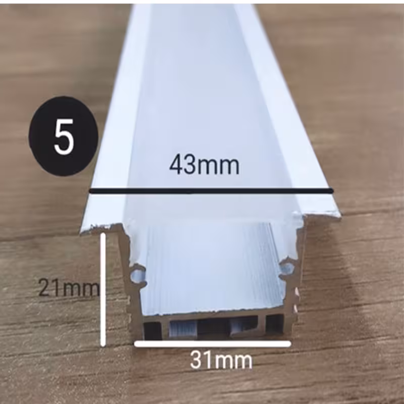 لاینر نوری توکار 3.1 سانتی متری کد 5