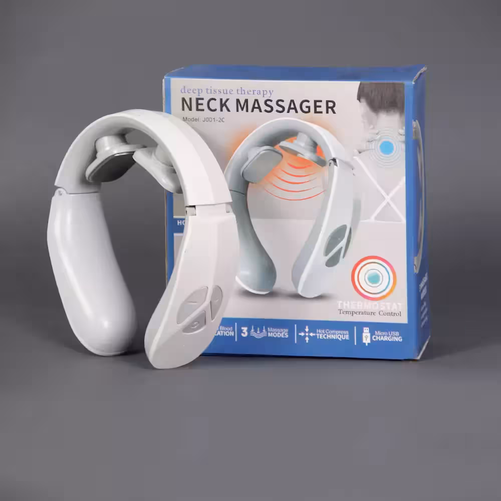 خرید ماساژور گردن NECK MASSAGER J001-2C | تسکین درد و آرامش عضلات