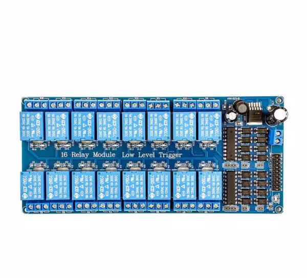 ماژول رله 16 کانال 12 ولت RELAY MODULE 16 CHANNEL