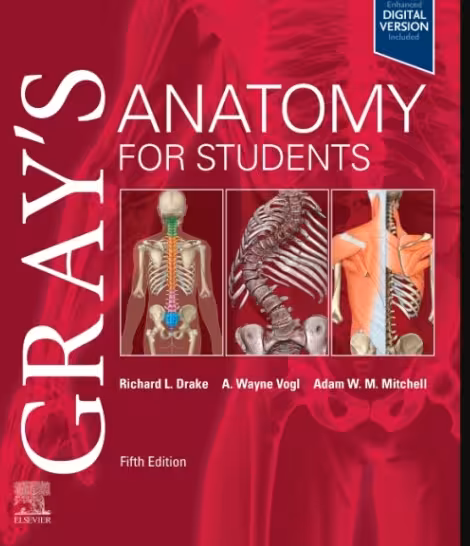 کتاب Gray’s Anatomy for Students 5th Edition 2024