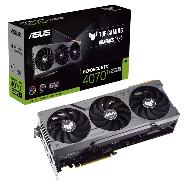 کارت گرافیک ایسوس TUF Gaming RTX 4070 TI SUPER 16GB