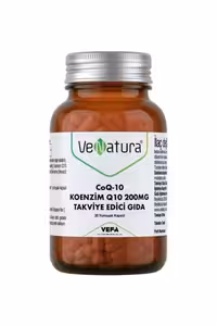قرص کوآنزیم CoQ-10 مقدار 200 میلی گرم Venatura - بسته 30 عددی
