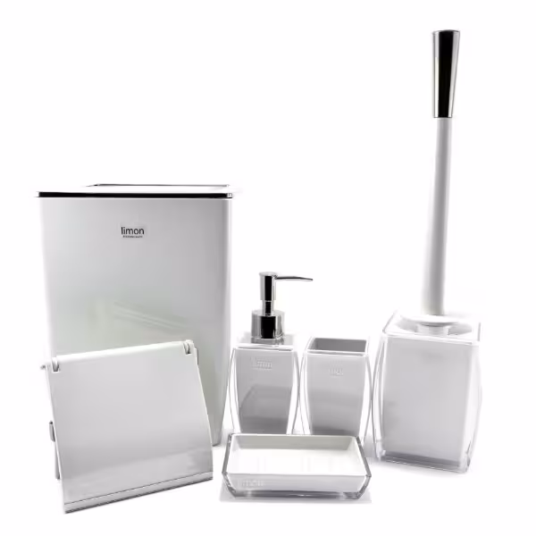 ست سرویس بهداشتی 6 پارچه لیمون کد i56 | کالا مکس