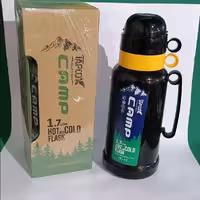 فلاکس(فلاسک)چای کمپ یک لیتری مارک تاپکو لیوان دار 