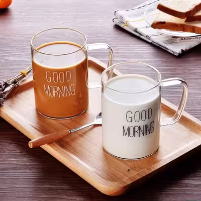 لیوان مدل GOODMORNING