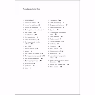کتاب A frequency dictionary of German -Core vocabulary اثر learners chirner kav نشر دولت علم