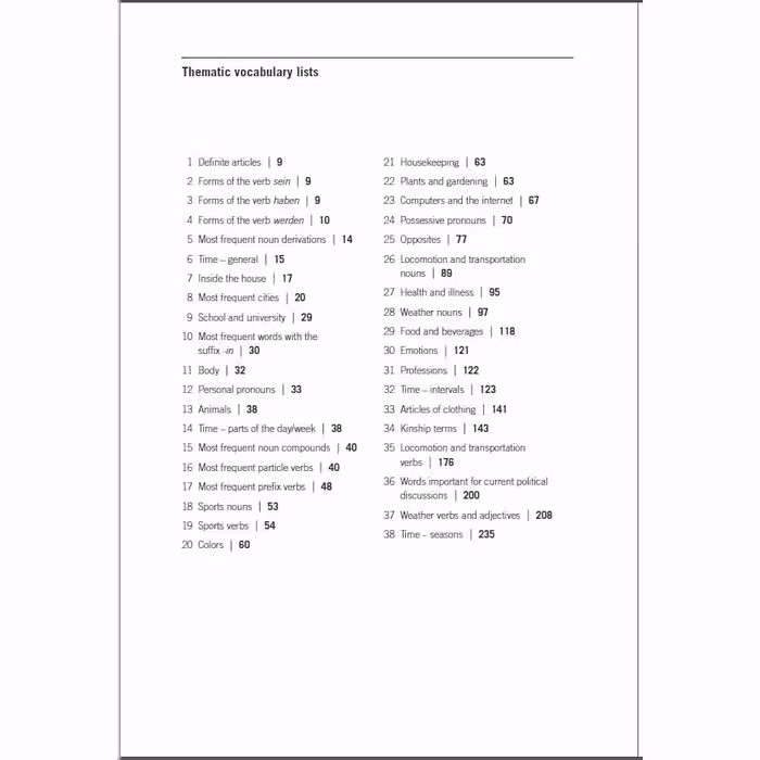 کتاب A frequency dictionary of German -Core vocabulary اثر learners chirner kav نشر دولت علم