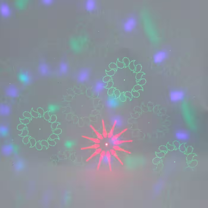 رقص نور لیزری مدل Magic Ball