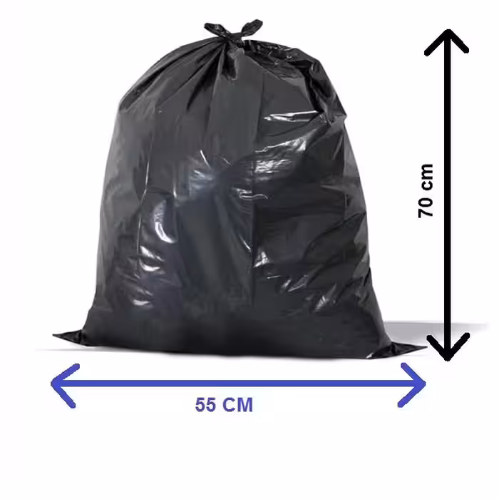 کیسه زباله مدل ضخیم 70×55 بسته 30 عددی