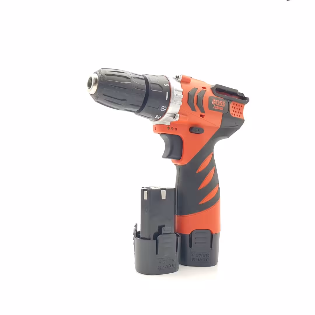 مجموعه 26 عددی دریل پیچ گوشتی شارژی باس مدل Cordless Drill