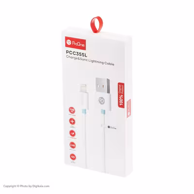کابل تبدیل USB به لایتنینگ پرووان مدل PCC355L طول 1 متر