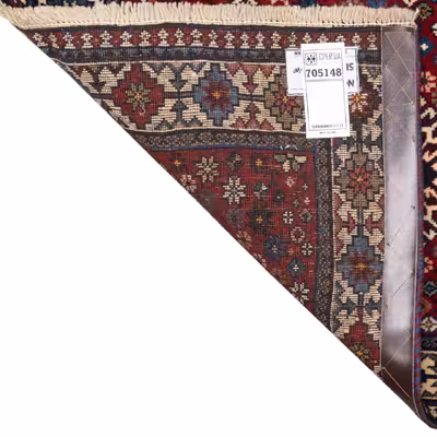 فرش قدیمی دستباف یلمه ذرع و نیم سی پرشیا کد 705148