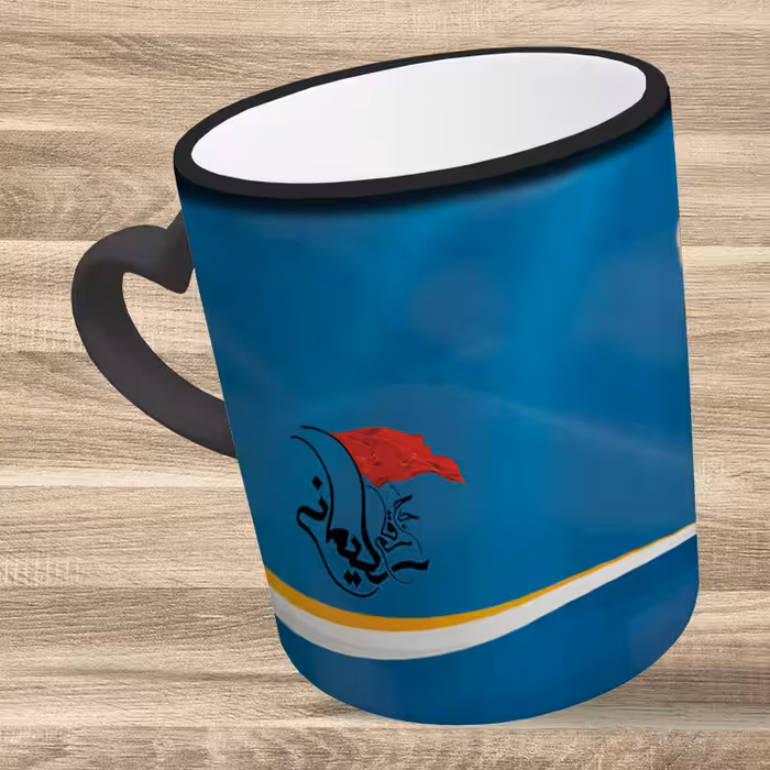 ماگ حرارتی مدل دسته قلبی طرح سردار سلیمانی کد 58