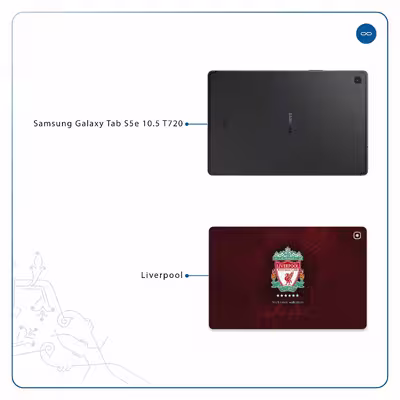 برچسب پوششی ماهوت مدل Liverpool مناسب برای تبلت سامسونگ Galaxy Tab S5e 10.5 2019 T720