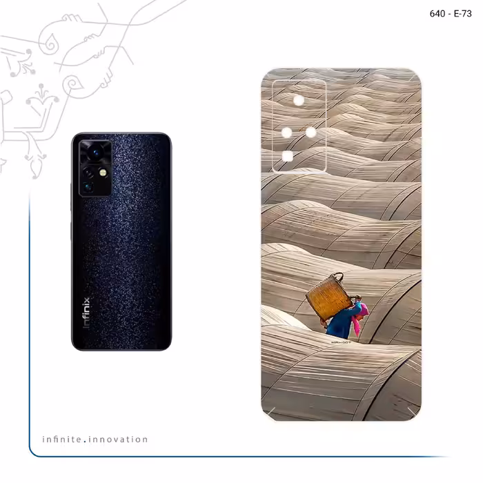 برچسب پوششی ماهوت مدل Strawberry Greenhouses مناسب برای گوشی موبایل اینفینیکس Zero X