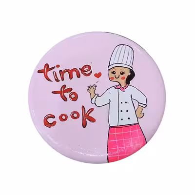 بشقاب دیوارکوب سفالی مدل کیک پزی کد 01 مجموعه 3 عددی