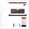 برچسب پوششی ماهوت مدل Natural-Leather مناسب برای تبلت اپل iPad 2 2011 A1396