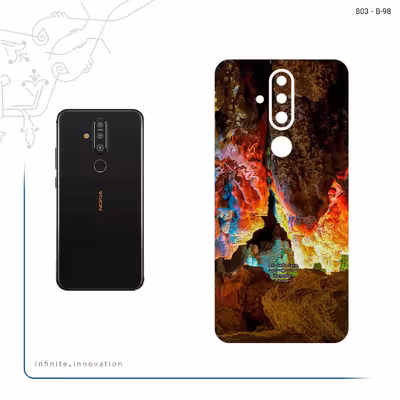 برچسب پوششی ماهوت مدل Ali Sadr Cave مناسب برای گوشی موبایل نوکیا X71