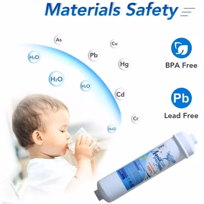 فیلتر تصفیه آب یخچال و فریزر آکوا پیورست مدل GAC 200 مجموعه 2 عددی