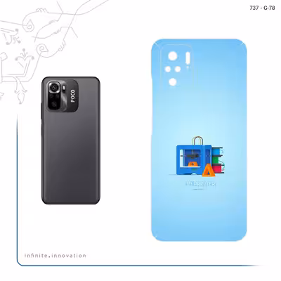 برچسب پوششی ماهوت مدل 3D Printer مناسب برای گوشی موبایل شیائومی Poco M5s