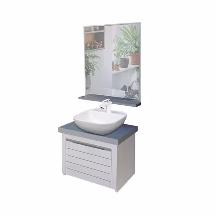 ست کابینت و روشویی مدل سلنا 60 به همراه آینه