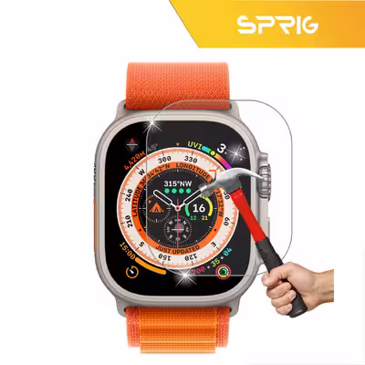 محافظ صفحه نمایش شیشه ای اسپریگ مدل SH-SPG مناسب برای ساعت هوشمند ویرفیت X8 Ultra