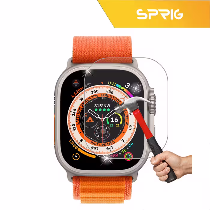 محافظ صفحه نمایش شیشه ای اسپریگ مدل SH-SPG مناسب برای ساعت هوشمند ویرفیت X8 Ultra
