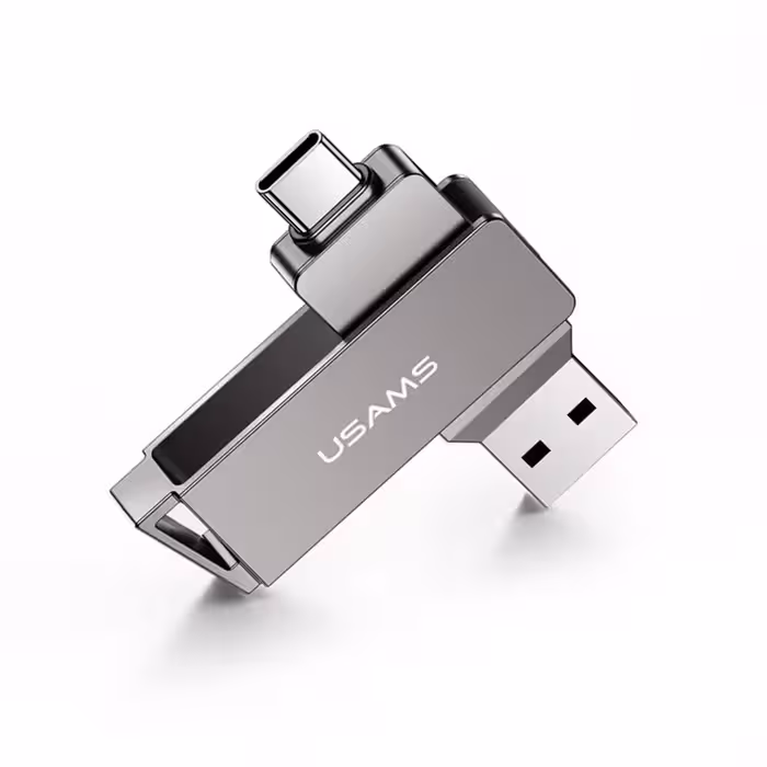فلش مموری یوسمز مدل Typec-Usb3-High Speed-ZB201 ظرفیت 128 گیگابایت