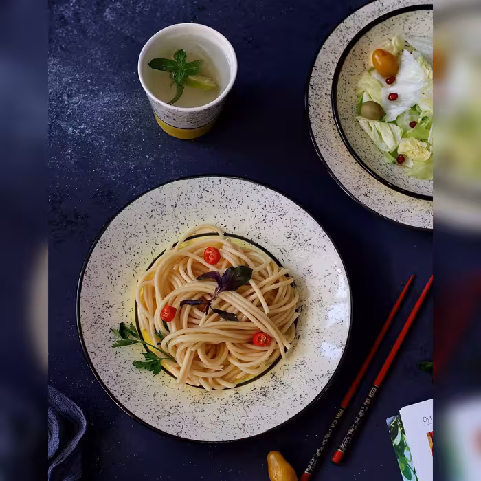 کاسه سرامیکی مدل ماست خوری خورشیدی کد ma kh بسته 6 عددی 