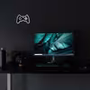 چراغ دیواری نئون دیزاین طرح Game-Controller-BL_WHT