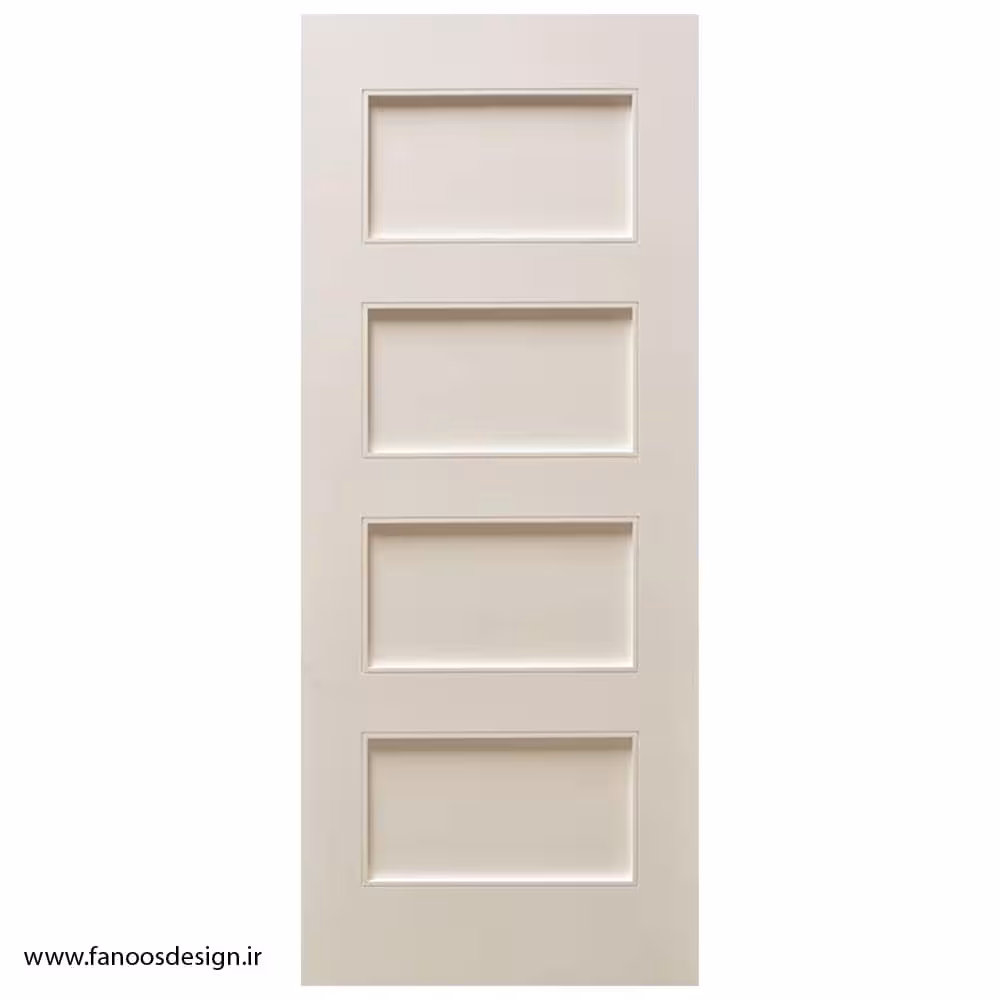 درب اتاق خواب با رنگ پوششی کد 4202