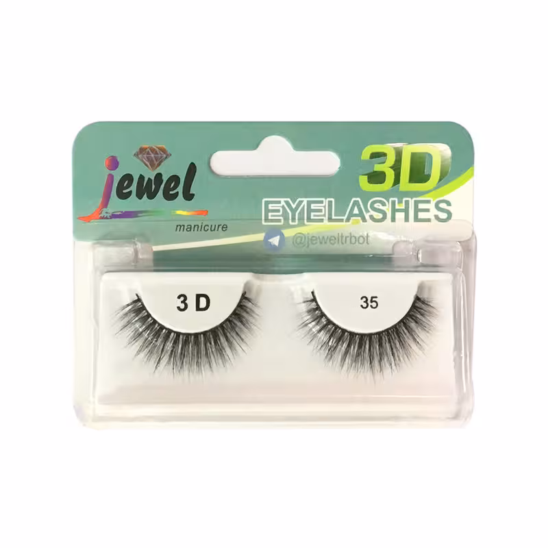 مژه مصنوعی 3D جیول شماره 35