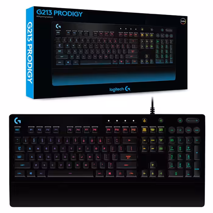 کیبورد گیمینگ Logitech G213 Prodigy Gaming Keyboard