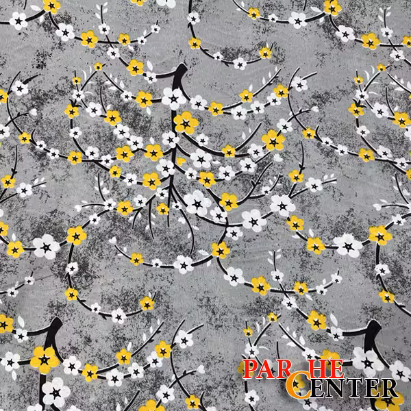 پارچه ملحفه ای ایرانی فلامنت کد 609
