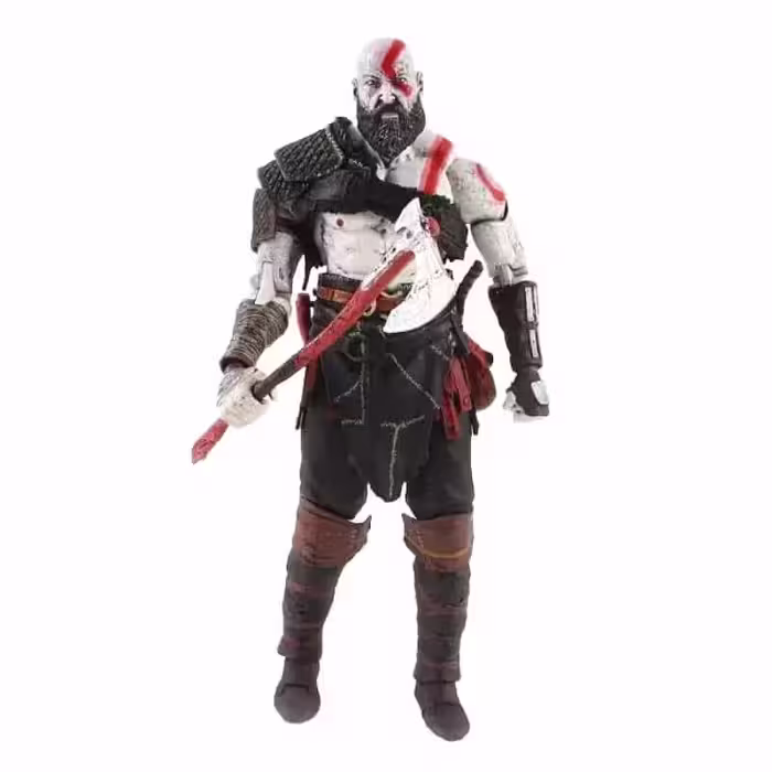 اکشن فیگور کراتوس از بازی خدای جنگ | god of war |