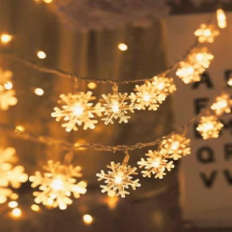 ریسه طرح دار  برف